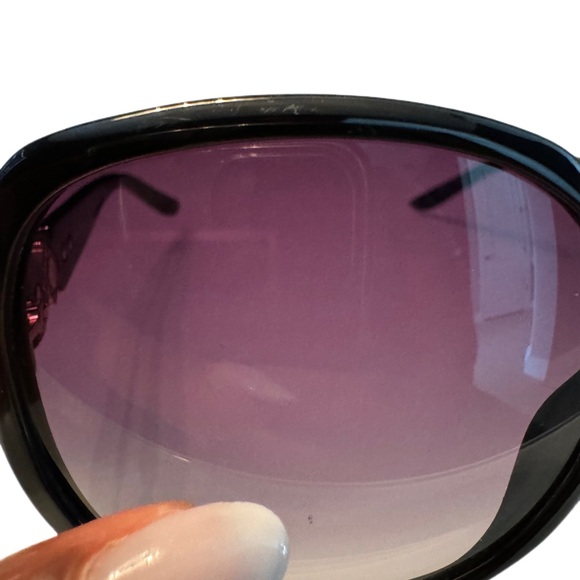 DIOR Sunglasses w/Gold Diamond Shape Logo - Picture 8 of 14